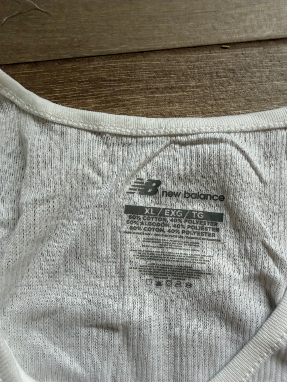 2 XL Ribbed Tank Tops - Picture 3 of 4